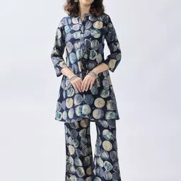 BAESD Women Printed Fit & Flare Dress-image-56