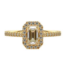 VALANOVA Women 18 Kt 925 Sterling Silver Lab Grown 0.78 CT Diamond Ring 1.46 gm-image-101