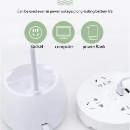 akr Powerful Rechargeable Touch Control Multifunctional LED Lamp Desk Table Lamp Study Lamp image 4