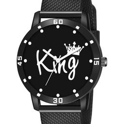 CSAMON Men Bracelet Style Straps Analogue Watch S Kata King Black Aeviyo Case S-image-7