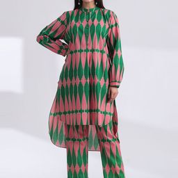 JAIPURRANG Geometric Printed Pure Cotton Co-ord Set-picture-34