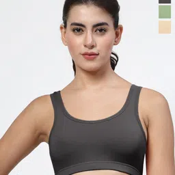 LILY Pack Of 3 Full Coverage Non Padded Bra-38
