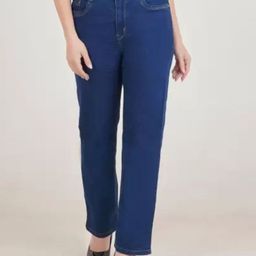 Metronaut Women Classic Mid-Rise Slash Knee Jeans-picture-32