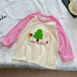 FOREVER FRIDAY Girls Graphic Printed Round Neck T-shirt-picture-44