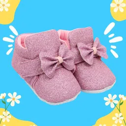 NESKA MODA Unisex Kids Cotton Booties-picture-2