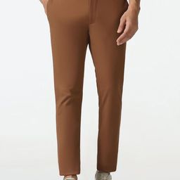 Blackberrys Men Slim Fit Chinos Trousers-image-103