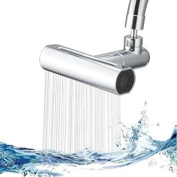 360 Degree Movable Water Sprayer Faucet Aerator - Infinity 3 Mode Water Handheld-15