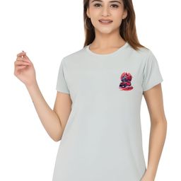 CORSICA Women Printed Applique T-shirt-image-81