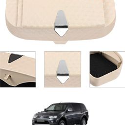 Beige Sunglass Protective Holder For Car Dashboard Universal 202 White Car Sunglass Clip Holder-image-77
