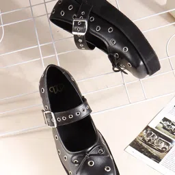 THE WHITE POLE Women Round Toe Loafers-image-35