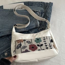 corsica DressBerry Structured Handheld Bag with Applique-picture-32