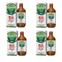 ALLEN Set Of 4 Allenzyme Syrup-250 ml  Each-19