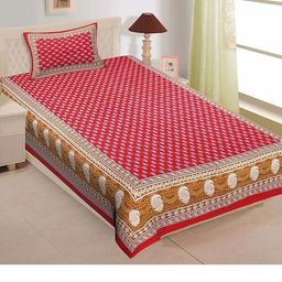 E Elma Unisex Red Bedsheets-image-89