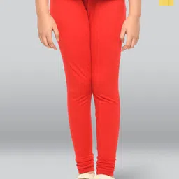 LYRA Girls Pack Of 2 Cotton Ankle-Length Leggings-image-46