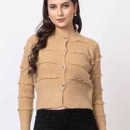 GFO Women Solid Round Neck Sweaters-image-92