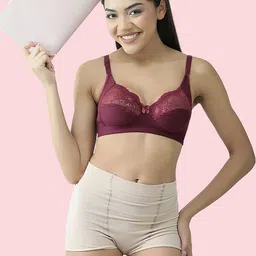 DressBerry Women Floral Bra Full Coverage Non-Wired & Non Padded Bra-50