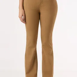Pepe Jeans Women Flared Mid-Rise Stretchable Jeans-picture-16