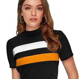 Sitanjali Striped Crop Top-image-28