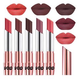 VOLO Set Of 5 Creme Matte Lipstick-3.5g Each- Shades 33-34-35-36-37-picture-6