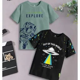 CODEZ Boys 2 Pure Cotton T-shirt-image-41