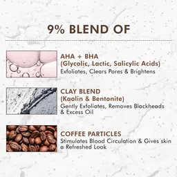 MCaffeine Pore Cleansing Coffee Cookie Face Mask - 100 g image 4