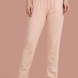 TWIN BIRDS Women Rose Cloud Cotton Printed Night Pant-picture-19