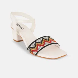 Rubeezz Embellished Block Sandals-picture-38