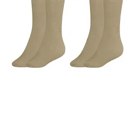 MUKHAKSH Unisex Beige Socks-image-33