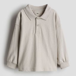 H&M Cotton Jersey Rugby Shirt-image-34