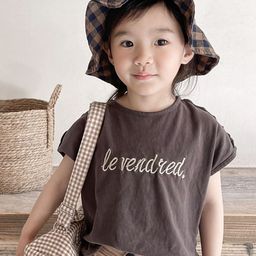LULU & SKY Girls Extended Sleeves Monochrome Pockets T-shirt-image-24