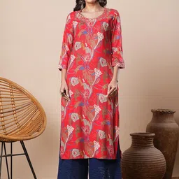 FASHOR Women Printed Kurta-image-79