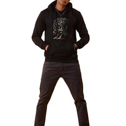 BOMBAE TEES Men Graphic Printed Hooded Pullover-image-84