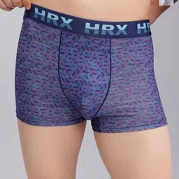 HRX by Hrithik Roshan Pack Of 2 Printed Short Trunks HTO-PV-Print-103-105-S-59