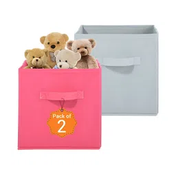 Aura Pink & Grey 2 Pieces Multi-Utility Organisers-30