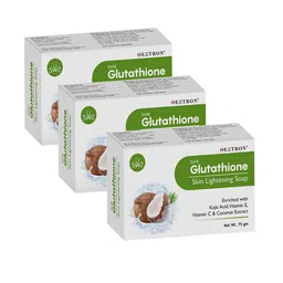 Dextron Set Of 3 Glutathione Skin Lightening Soap With Coconut Extract - 75 g Each-23