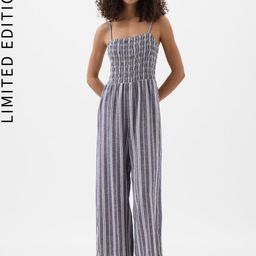 GAP Striped Smocked Basic Jumpsuit-picture-35