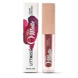 littmuss O' It's Matte Long Lasting Liquid Lipstick-03-Brown Hazel-26