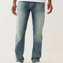 True Religion Men Ricky Super T Straight Fit Mid-Rise Heavy Fade Jeans-picture-19