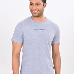 Indian Terrain Men Typography Printed Round Neck Pure Cotton T-shirt-picture-20