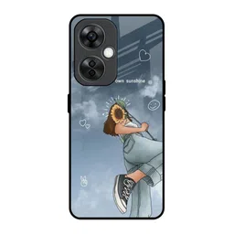 QRIOH Floral Printed OnePlus Nord CE 3 Lite 5G Back Case-picture-22