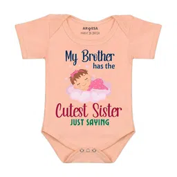 Arvesa Cutest Sister Printed Bodusuit-picture-22