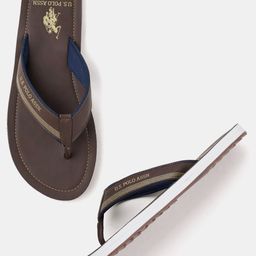 U.S. Polo Assn. Men Printed Thong Flip-Flops-image-78