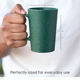 eha Green Textured Matte Mugs Set of Cups and Mugs image 3