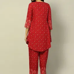Rangriti Printed Ethnic Tunic With Trouser image 2