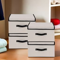 Aura White Pieces 4 Reusable Multi-Utility Organisers-image-6