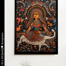 SOWPEACE Black & Orange 1 Piece Canvas Other Wall Paintings-picture-18