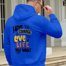 Triptee Men Typography Printed Hooded Cotton Sweatshirt-picture-32
