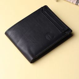 CRAFT LINE Men Textured Two Fold Wallet-16