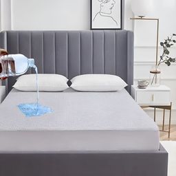 AVI White Terry Water Resistant Mattress Protector-image-67