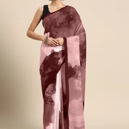 BUTA BUTI Abstract Printed Cotton Saree-picture-17